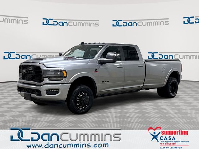 Billet Silver Metallic Clearcoat 2024 RAM 3500 Limited Crew Cab LB DRW 4WD Pickup Truck Four-Wheel Drive 6-Speed Automatic