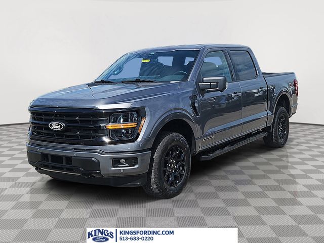 Carbonized Gray Metallic 2024 Ford F-150 Pickup Truck Four-Wheel Drive Automatic