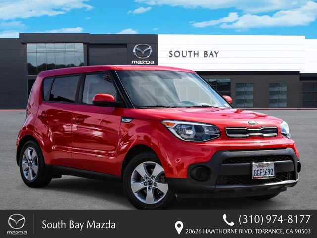 Inferno Red 2019 Kia Soul Base FWD Wagon Front-Wheel Drive 6-Speed Automatic