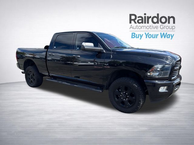 Brilliant Black Crystal Pearlcoat 2016 RAM 2500 Pickup Truck Four-Wheel Drive 6-Speed Automatic