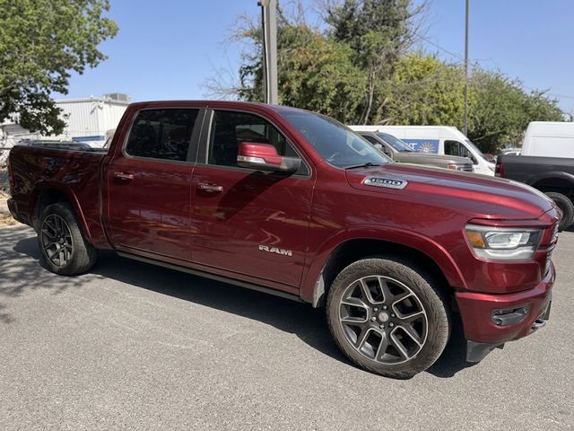 Red 2021 RAM 1500 Pickup Truck Four-Wheel Drive 8-Speed Automatic