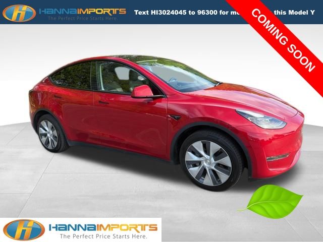 Red Multi-Coat 2023 Tesla Model Y Long Range AWD SUV / Crossover All-Wheel Drive 1-Speed Automatic
