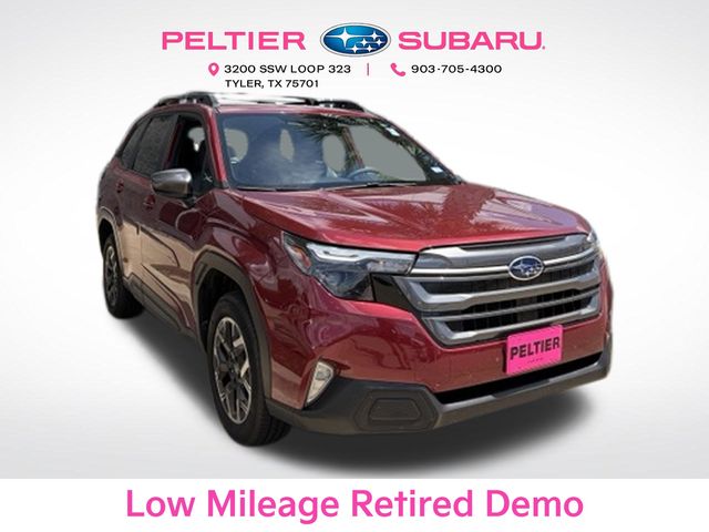Crimson Red Pearl 2025 Subaru Forester SUV / Crossover All-Wheel Drive Continuously Variable Transmission