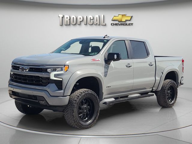 Slate Gray Metallic 2025 Chevrolet Silverado 1500 Pickup Truck Four-Wheel Drive Automatic