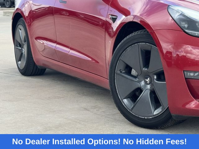 2022 Tesla Model 3 Long Range Red at AutoSavvy Houston Southwest
