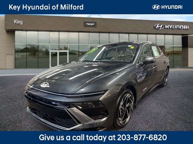 Portofino Gray 2026 Hyundai Sonata Sedan Front-Wheel Drive 8-Speed Automatic