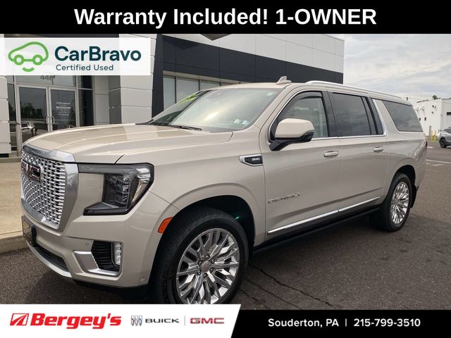 Brown (Pearl Beige Metallic) 2023 GMC Yukon XL SUV / Crossover Four-Wheel Drive