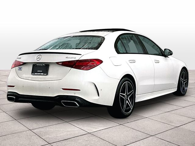 2022 Mercedes-Benz C-Class C 300 White at Bob Ruth Ford