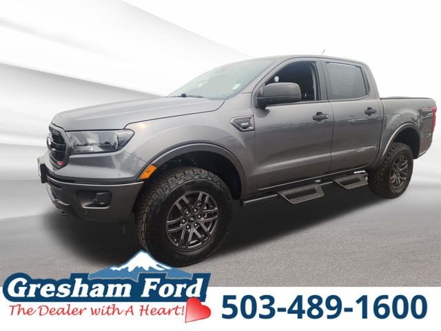 Gray Metallic 2023 Ford Ranger Pickup Truck Four-Wheel Drive Automatic