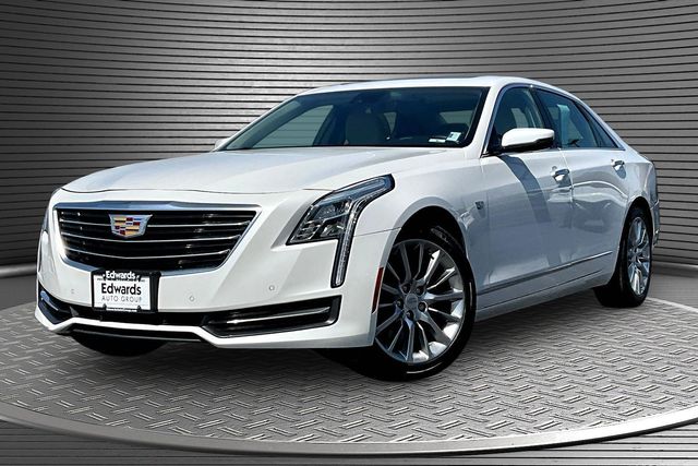 Crystal White Tricoat 2018 Cadillac CT6 Sedan All-Wheel Drive 8-Speed Automatic