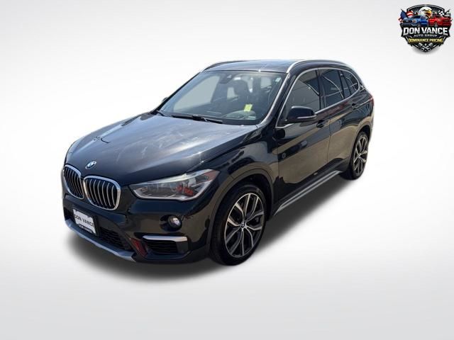 Black Sapphire Metallic 2019 BMW X1 sDrive28i FWD SUV / Crossover Front-Wheel Drive 8-Speed Automatic