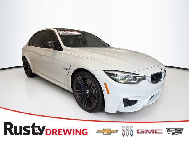 Mineral White Metallic 2018 BMW M3 Sedan RWD Sedan Rear-Wheel Drive 7-Speed Automatic