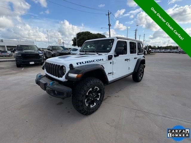 2024 Jeep Wrangler Rubicon 4xe White at Big Star Chrysler Jeep Dodge Ram 