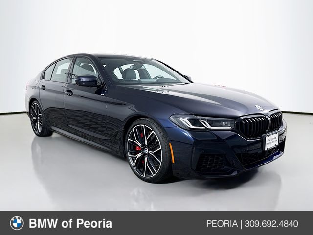 Carbon Black Metallic 2023 BMW 5 Series M550i xDrive AWD Sedan All-Wheel Drive 8-Speed Automatic