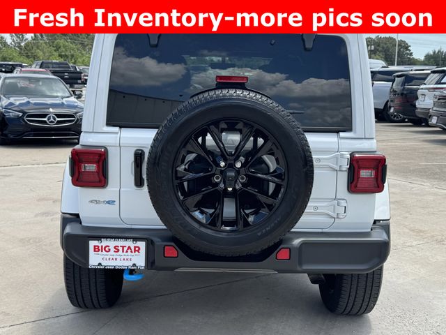 2023 Jeep Wrangler Sahara 4xe White at Emmons Autoplex