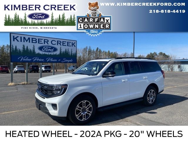 Star White Metallic Tri-Coat 2025 Ford Expedition Active 4WD SUV / Crossover Four-Wheel Drive Automatic