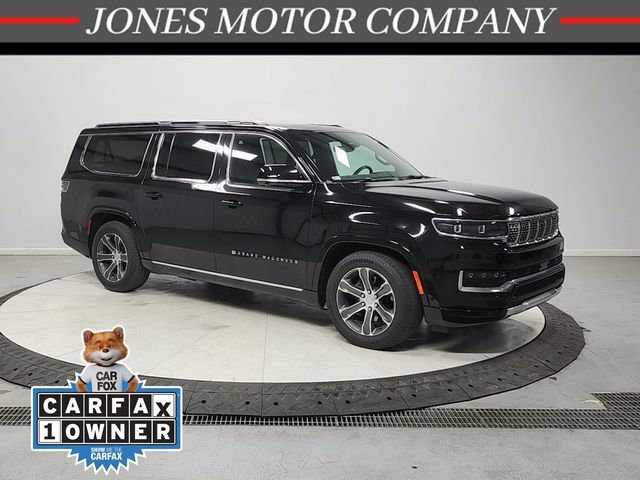 Diamond Black Crystal Pearlcoat 2024 Jeep Grand Wagoneer L 4WD SUV / Crossover Four-Wheel Drive 8-Speed Automatic