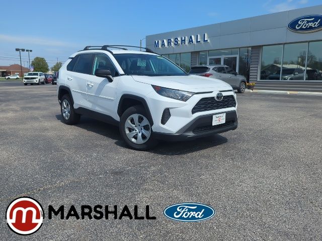 Super White 2020 Toyota RAV4 LE AWD SUV / Crossover All-Wheel Drive 8-Speed Automatic