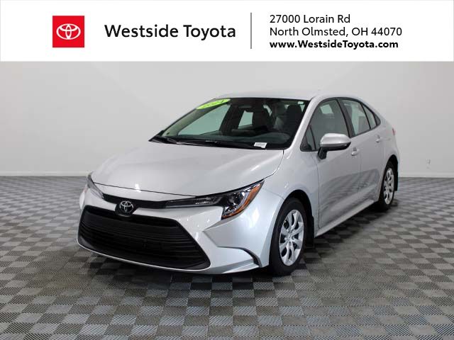 Classic Silver Metallic 2024 Toyota Corolla Sedan Front-Wheel Drive Continuously Variable Transmission
