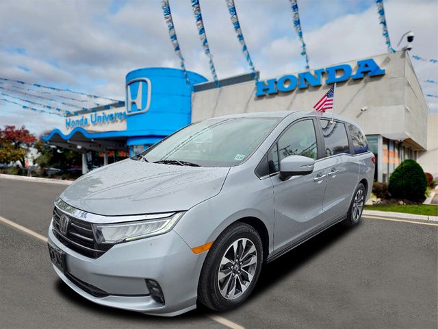 Lunar Silver Metallic 2024 Honda Odyssey EX-L FWD Minivan Front-Wheel Drive Automatic