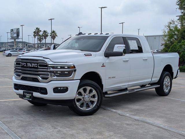 2025 Ram 3500 Laramie White at DeMontrond Auto Country