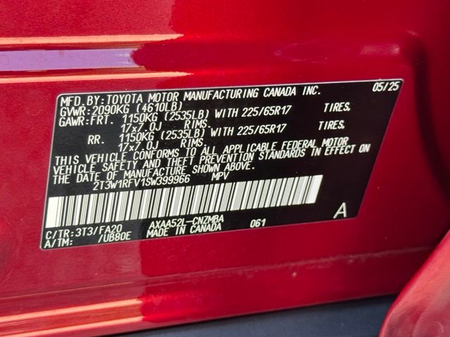 Used 2025 Toyota RAV4 SUV