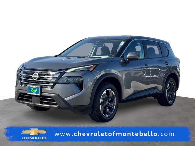 Gray (Gun Metallic) 2024 Nissan Rogue SUV / Crossover Front-Wheel Drive Continuously Variable Transmission