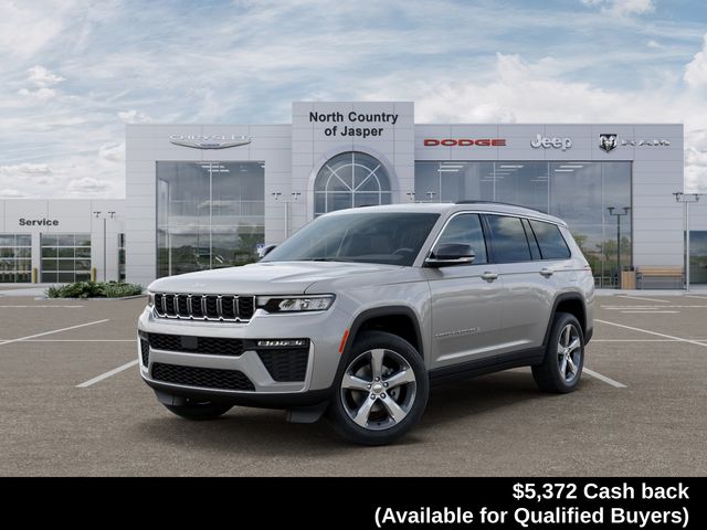 Silver 2026 Jeep Grand Cherokee L SUV / Crossover Four-Wheel Drive 8-Speed Automatic