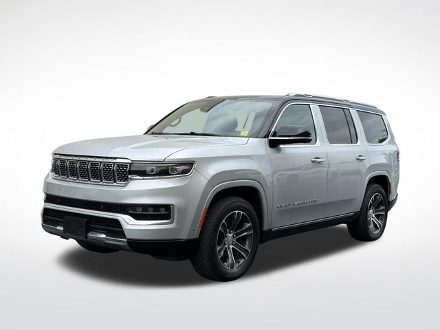 Silver 2023 Jeep Grand Wagoneer SUV / Crossover Four-Wheel Drive 8-Speed Automatic