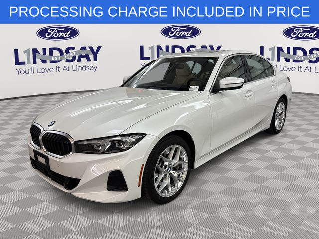 White Metallic 2026 BMW 3 Series Sedan Rear-Wheel Drive 8-Speed Automatic