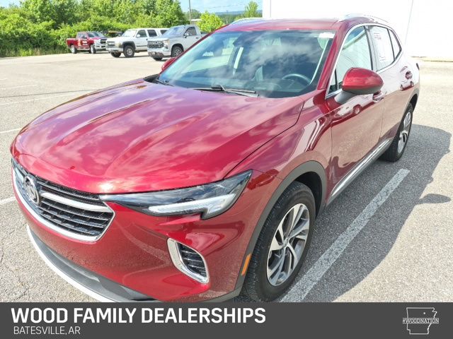 Cinnabar Metallic 2023 Buick Envision Essence FWD SUV / Crossover Front-Wheel Drive 9-Speed Automatic