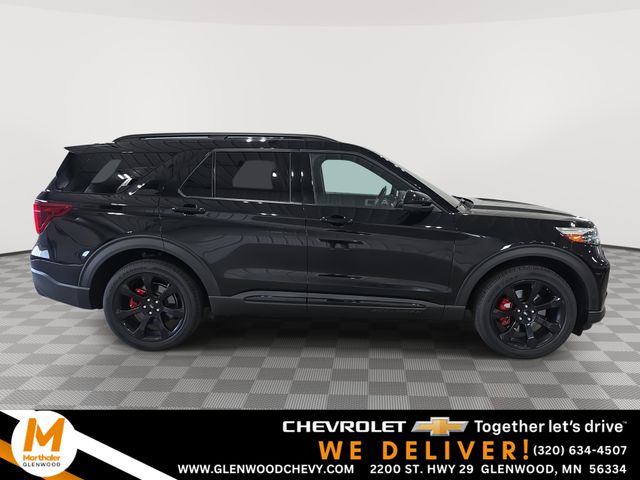 Agate Black Metallic 2021 Ford Explorer SUV / Crossover All-Wheel Drive Automatic