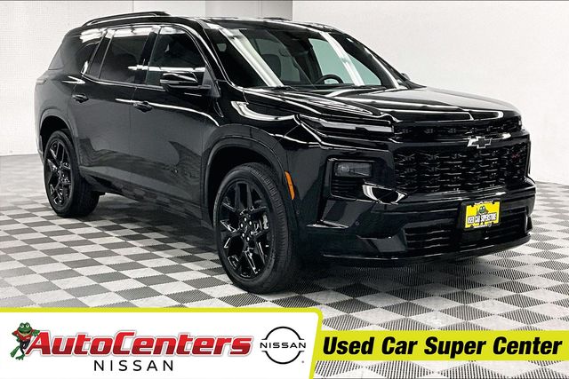Mosaic Black Metallic 2025 Chevrolet Traverse SUV / Crossover Four-Wheel Drive 8-Speed Automatic