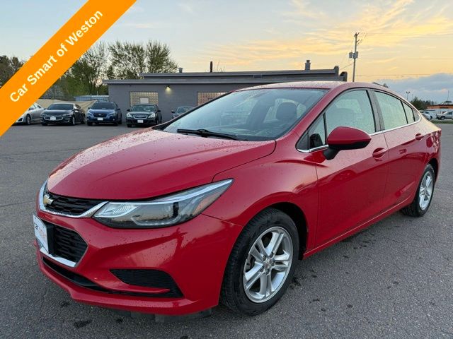 Red Hot 2017 Chevrolet Cruze LT Sedan FWD Sedan Front-Wheel Drive 6-Speed Automatic