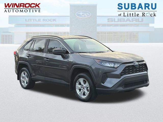 Magnetic Gray Metallic 2021 Toyota RAV4 Hybrid LE AWD SUV / Crossover All-Wheel Drive Continuously Variable Transmission