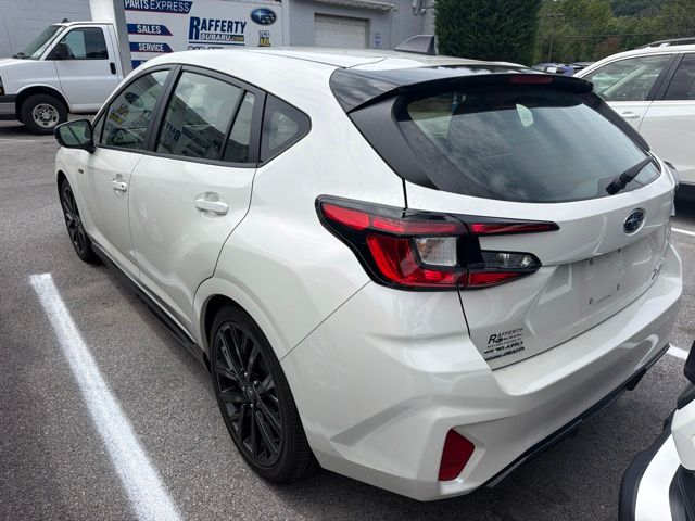2024 Subaru Impreza 2.5RS White at Rafferty Subaru