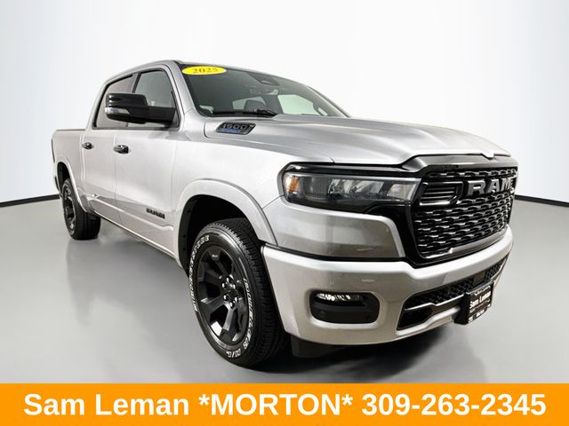 Billet Silver Metallic Clearcoat 2025 RAM 1500 Pickup Truck Four-Wheel Drive 8-Speed Automatic