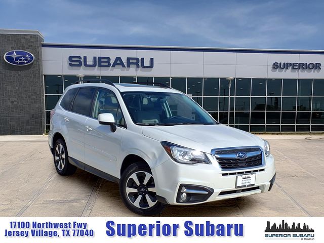 Crystal White Pearl 2018 Subaru Forester SUV / Crossover All-Wheel Drive Continuously Variable Transmission