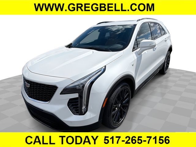 Crystal White Tricoat 2023 Cadillac XT4 Sport FWD SUV / Crossover Front-Wheel Drive 9-Speed Automatic