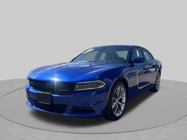 Indigo Blue 2022 Dodge Charger Sedan Rear-Wheel Drive 8-Speed Automatic