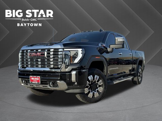 2025 GMC Sierra 2500HD Denali Black at Central Houston Nissan