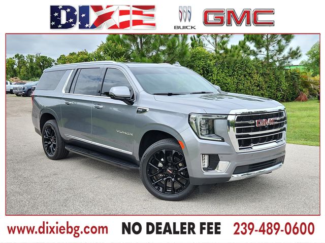 Gray (Steel Metallic) 2022 GMC Yukon XL SUV / Crossover Four-Wheel Drive