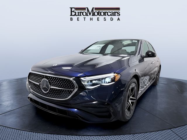 Nautical Blue Metallic 2026 Mercedes-Benz E-Class Sedan All-Wheel Drive 9-Speed Automatic