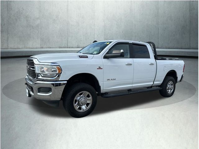 Bright White Clearcoat 2019 RAM 2500 Pickup Truck Four-Wheel Drive 6-Speed Automatic