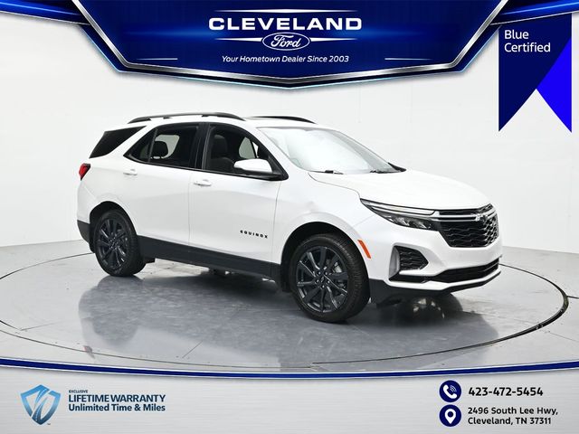 White (Iridescent Pearl Tricoat) 2022 Chevrolet Equinox SUV / Crossover Four-Wheel Drive 6-Speed Automatic Overdrive