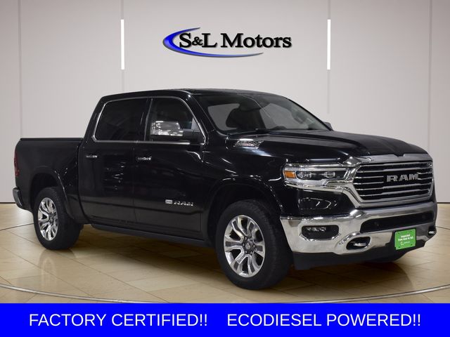 Diamond Black Crystal Pearlcoat 2021 RAM 1500 Pickup Truck Four-Wheel Drive 8-Speed Automatic