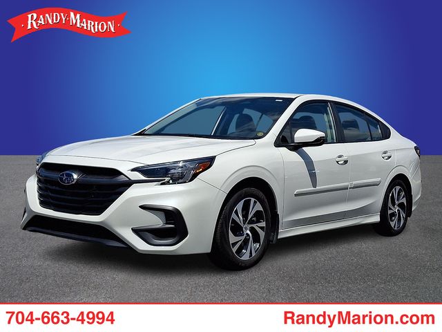 Crystal White Pearl 2025 Subaru Legacy Premium AWD Sedan All-Wheel Drive Continuously Variable Transmission
