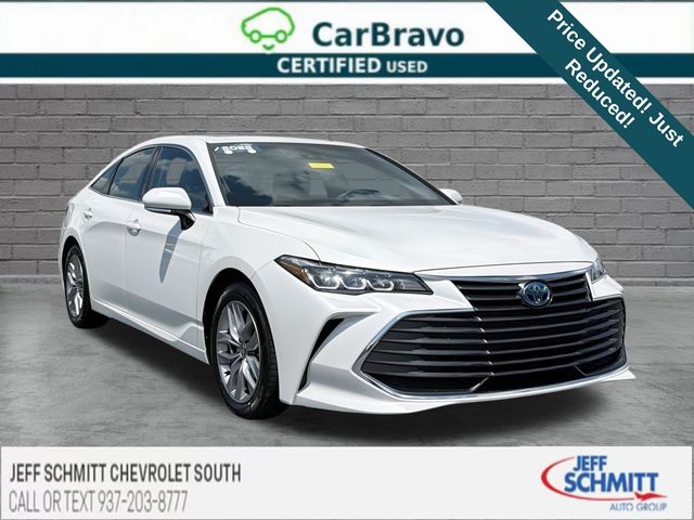 Pearl 2022 Toyota Avalon Hybrid Sedan Front-Wheel Drive Continuously Variable Transmission