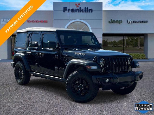 2021 Jeep Wrangler Unlimited Willys 4WD