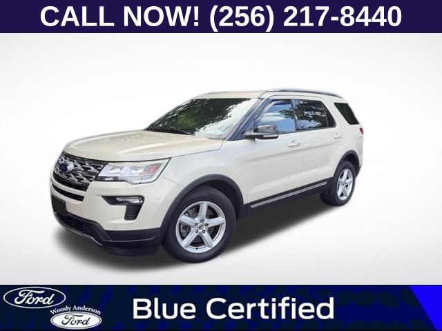 Gray (Platinum Dune Metallic Tri-Coat) 2018 Ford Explorer XLT SUV / Crossover Front-Wheel Drive 6-Speed Automatic